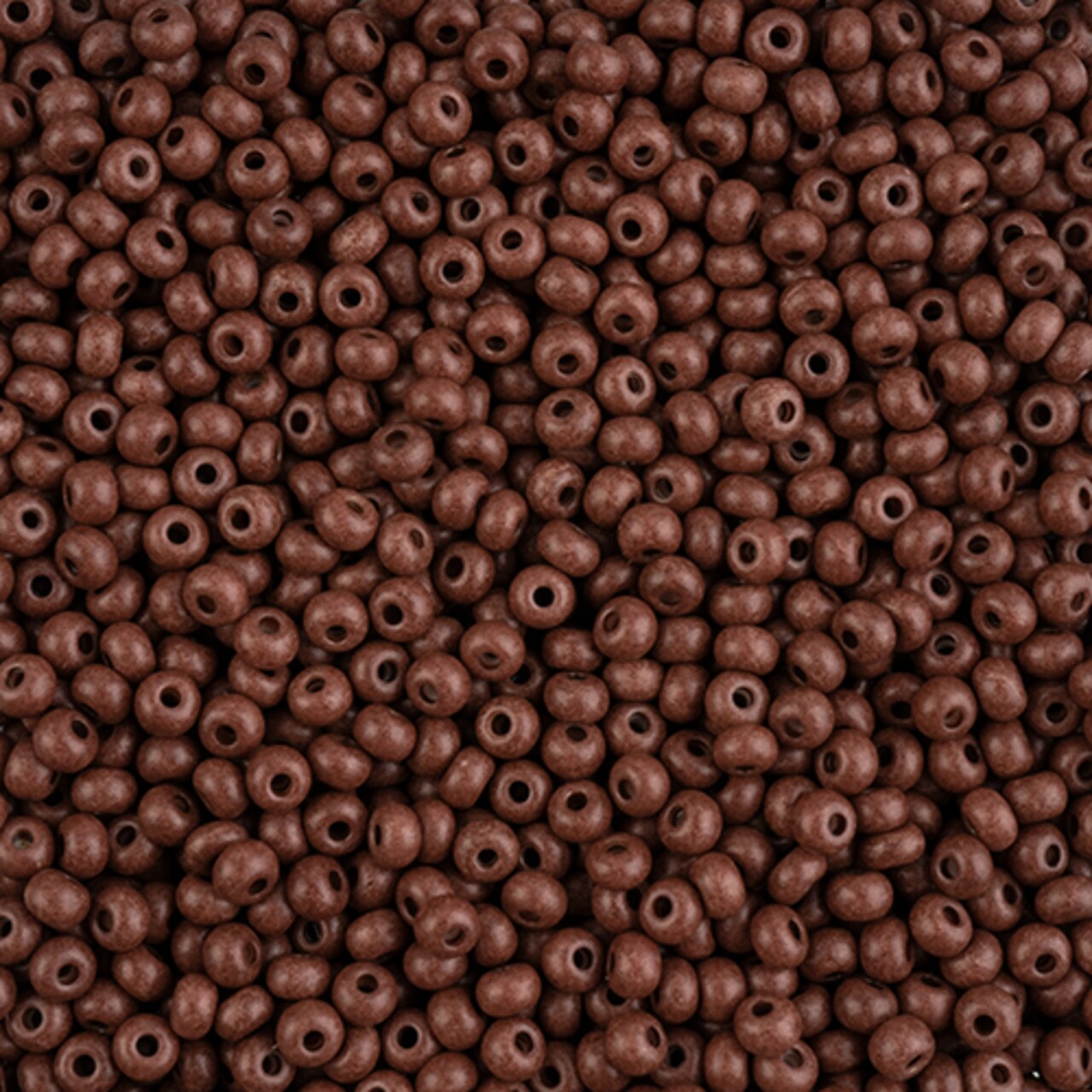 John Bead 6/0 Terra Intensive Matte Czech Glass Seed Beads, 22g